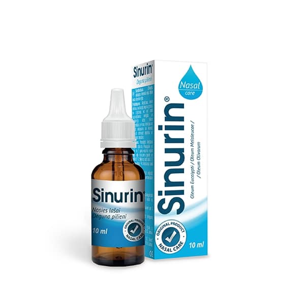 Sinurin nosies lasai su arbatmedziu