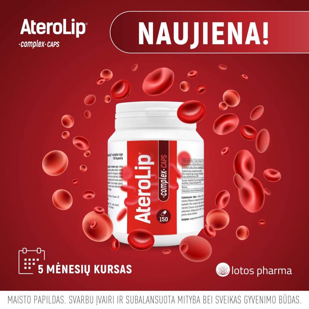 Aterolip Complex cholesterolio kontrolei